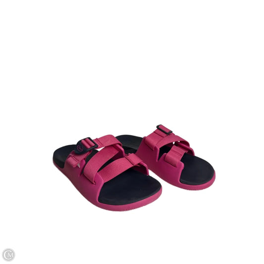 Sandals Flats By Chacos In Pink, Size: 9