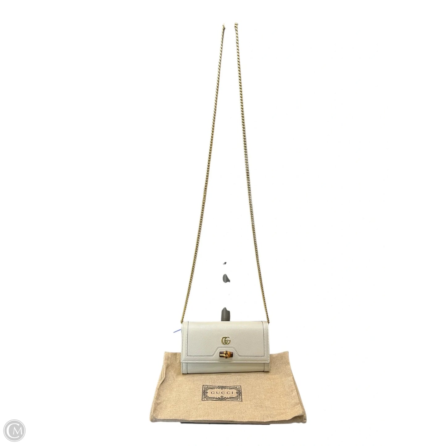 Wallet Luxury Designer By Gucci, Size: Small