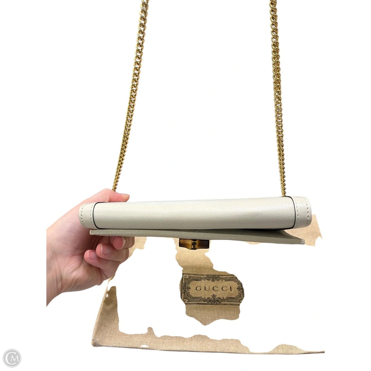 Wallet Luxury Designer By Gucci, Size: Small