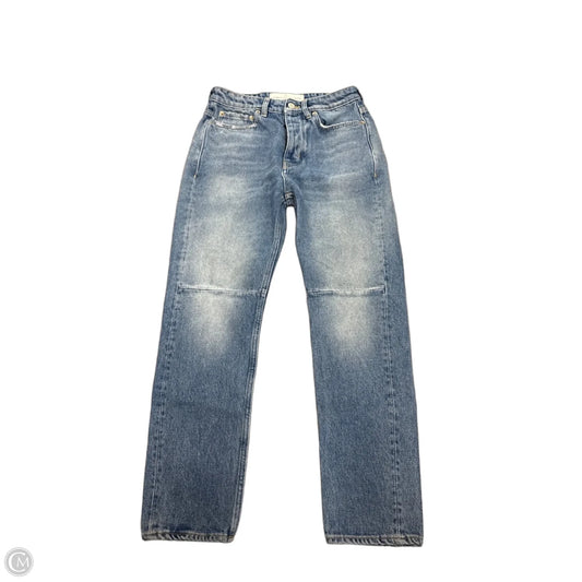 Jeans Luxury Designer By Golden Goose In Blue Denim, Size: 0