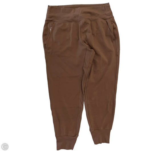 Athletic Pants By Athleta In Brown, Size: L