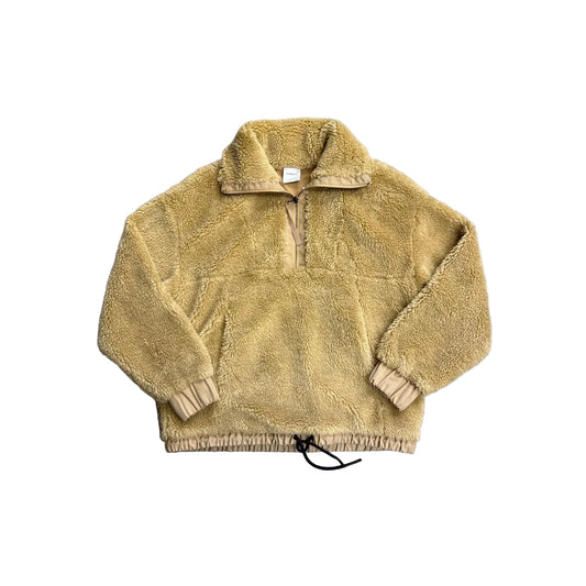 Jacket Fleece By Varley In Tan, Size: S