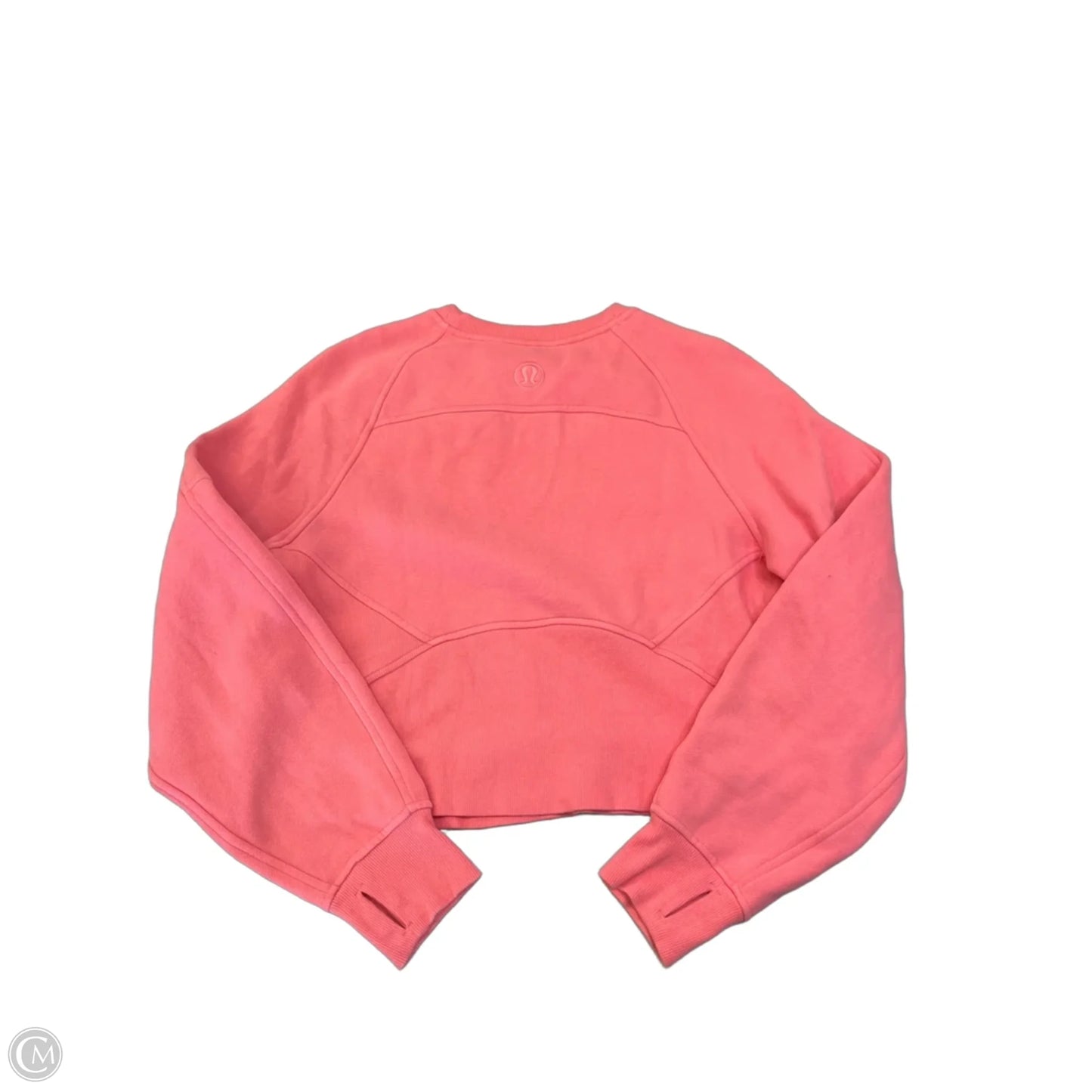 Sweatshirt Crewneck By Lululemon In Pink, Size: S