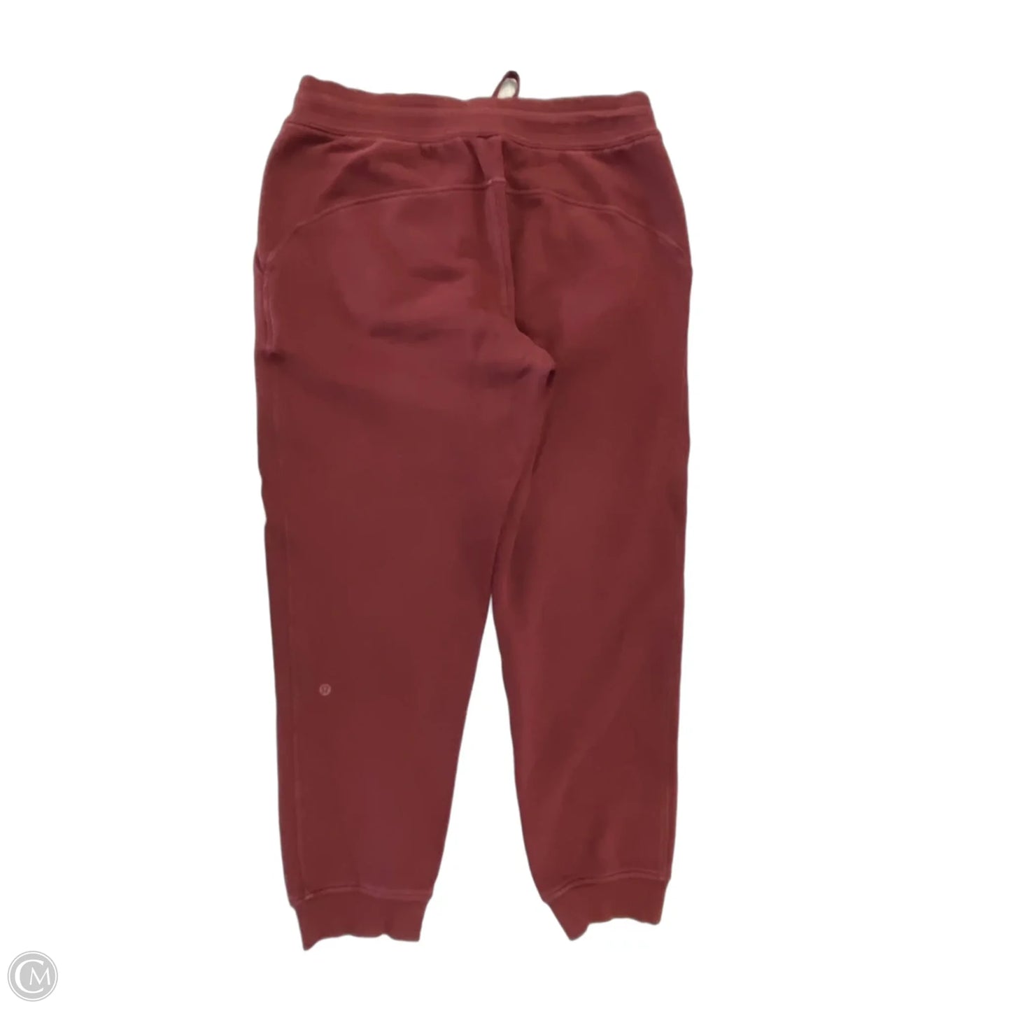 Athletic Pants By Lululemon In Maroon, Size: L