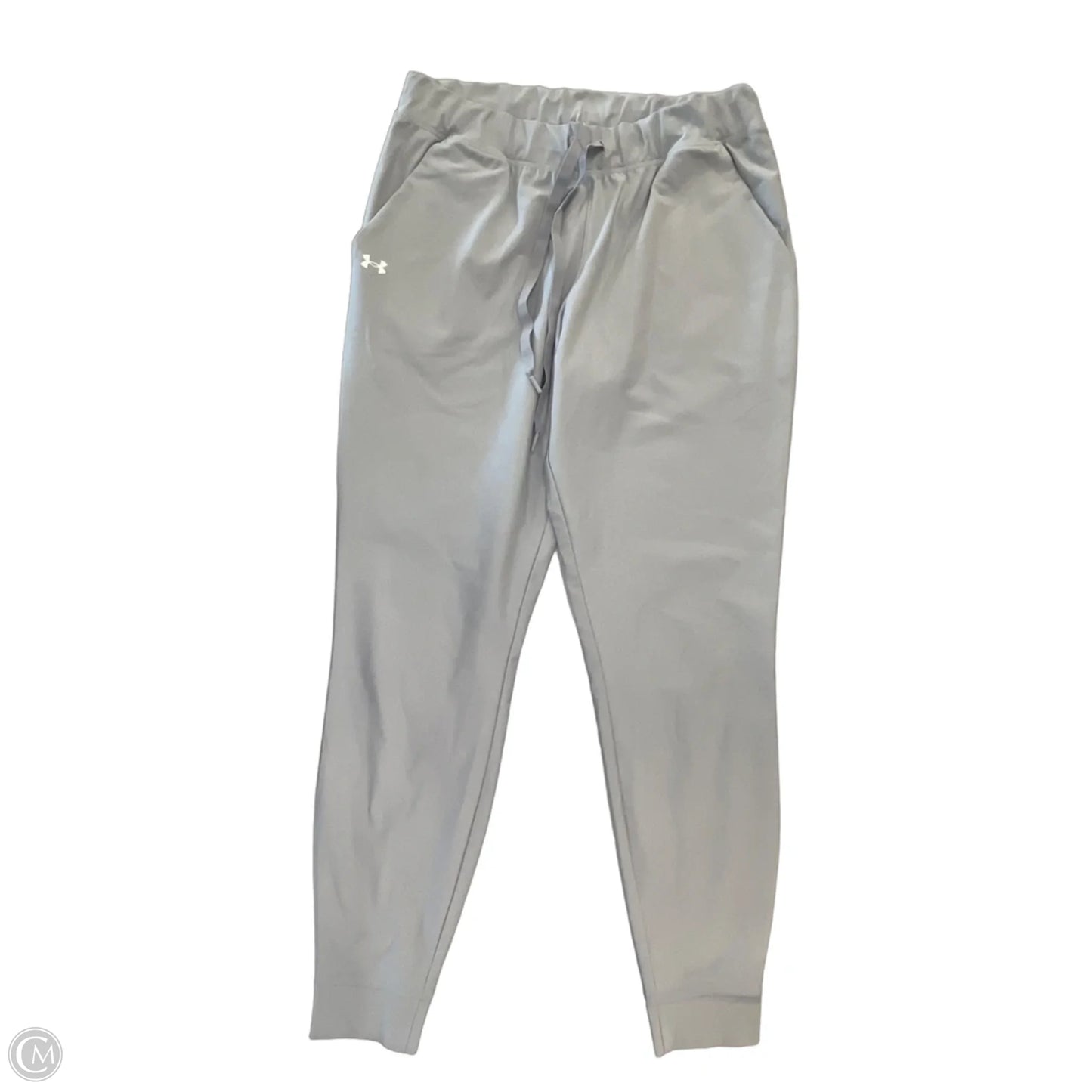 Athletic Pants By Under Armour In Grey, Size: M