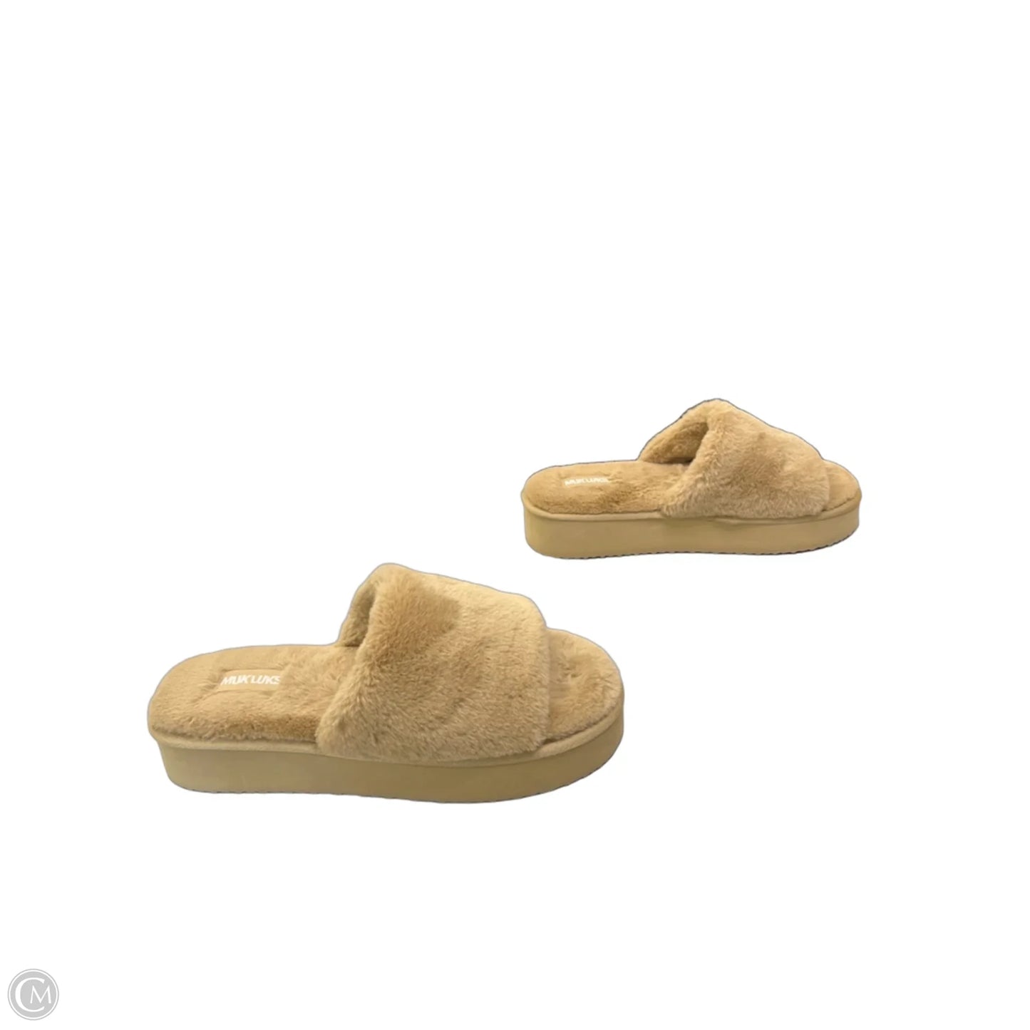 Slippers By Muk Luks In Tan, Size: 9