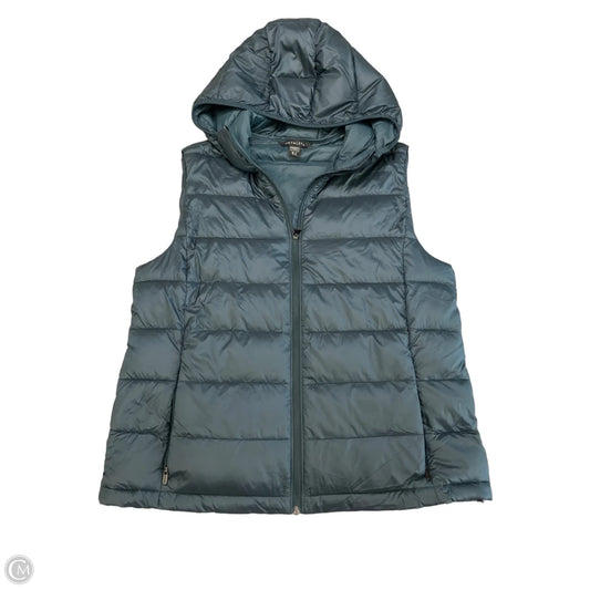 Vest Puffer & Quilted By Athleta In Green, Size: M