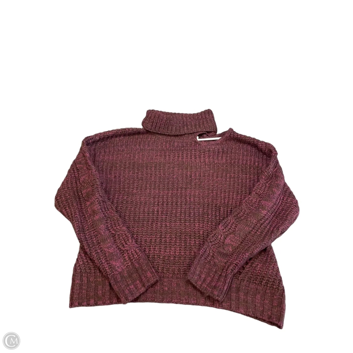 Sweater By John + Jenn In Purple, Size: L