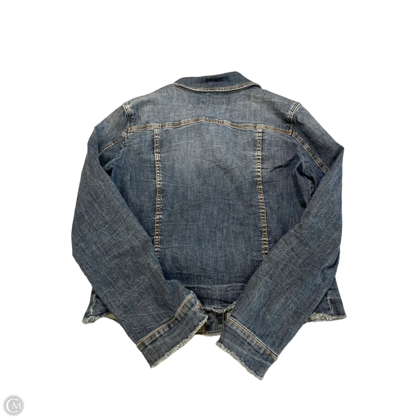Jacket Denim By Kut In Blue Denim, Size: L