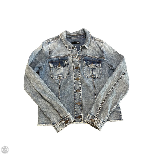 Jacket Denim By Kut In Blue Denim, Size: Xl