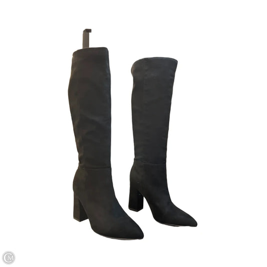 Boots Knee Heels By Madden Girl In Black, Size: 6