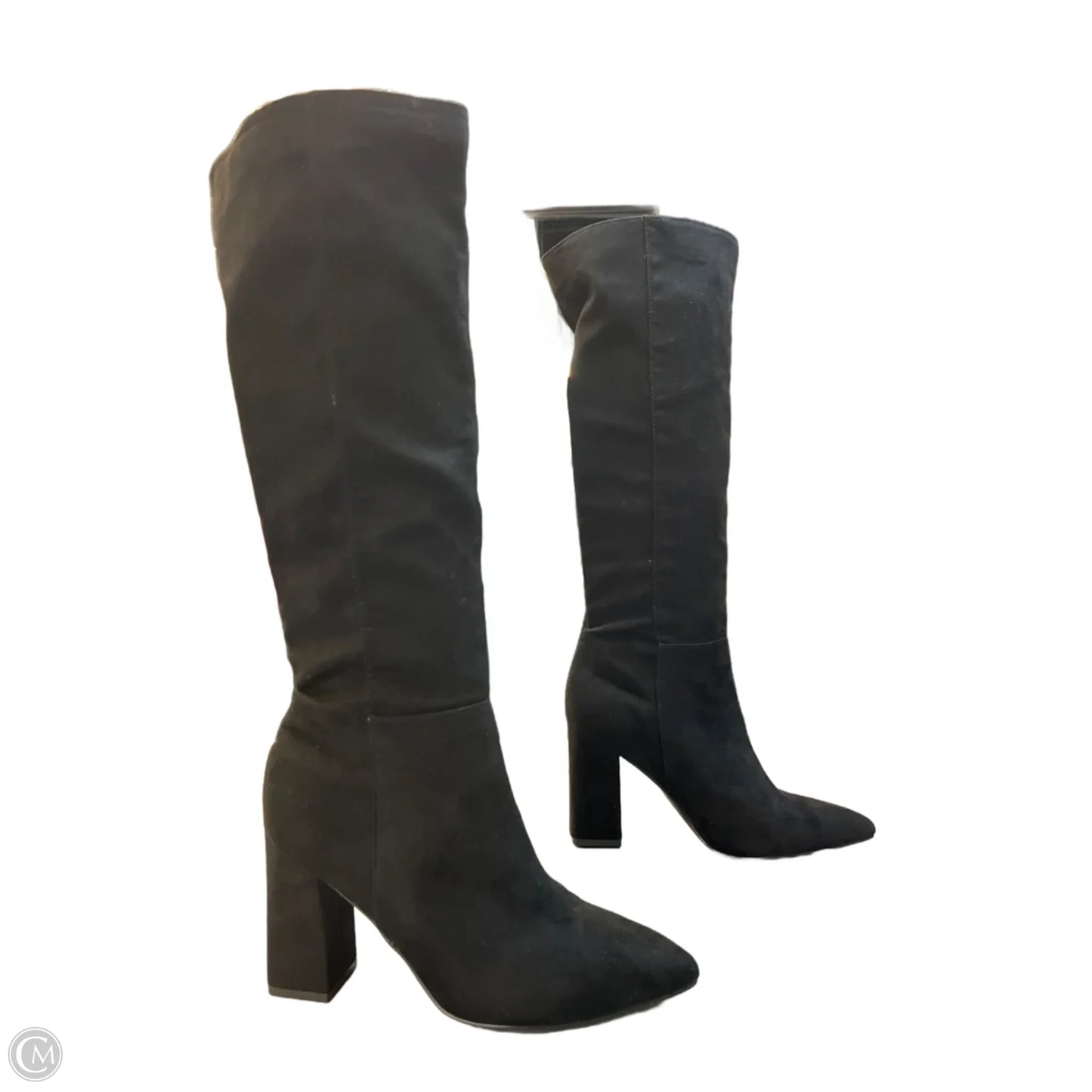 Boots Knee Heels By Madden Girl In Black, Size: 6