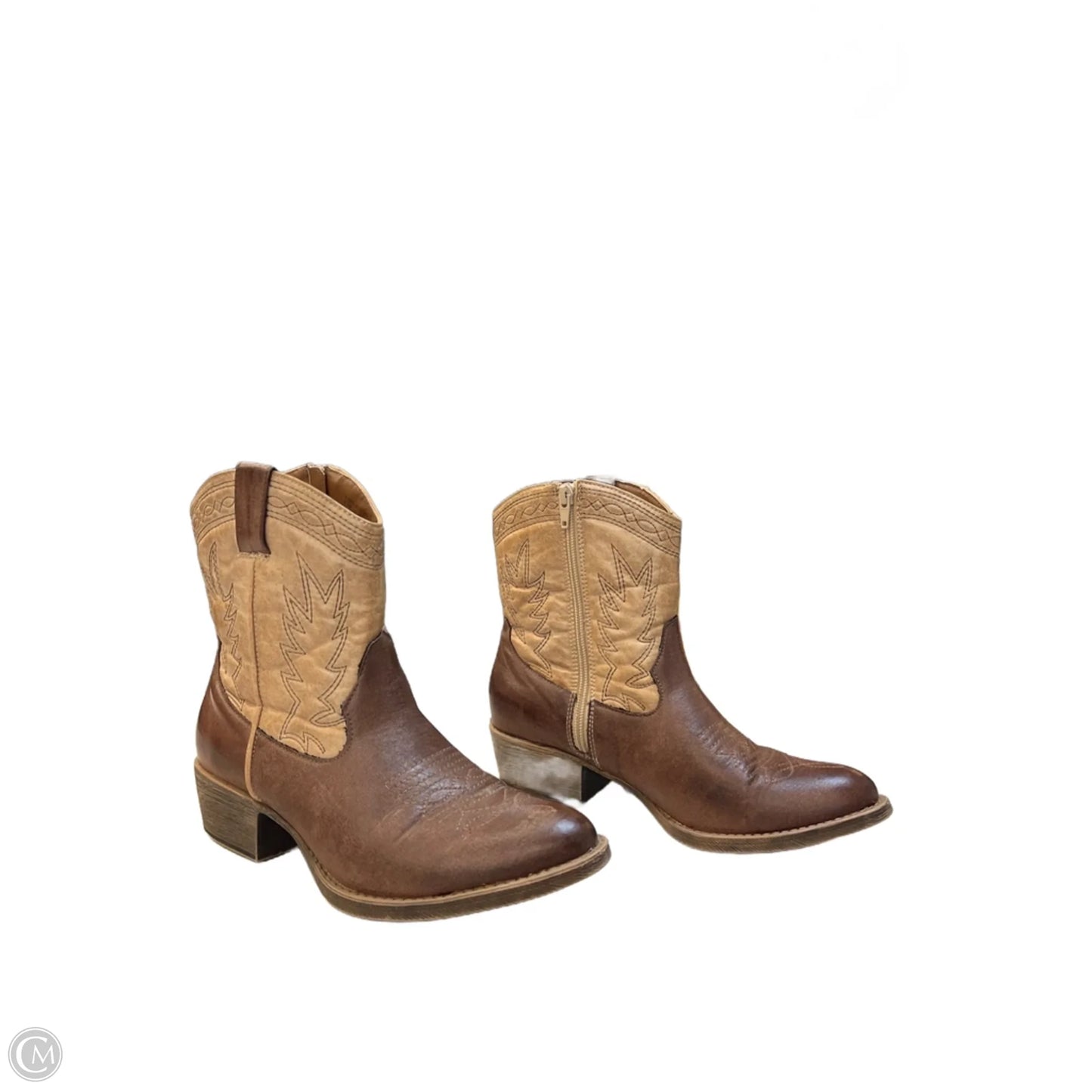 Boots Western By Coconuts In Brown, Size: 8.5