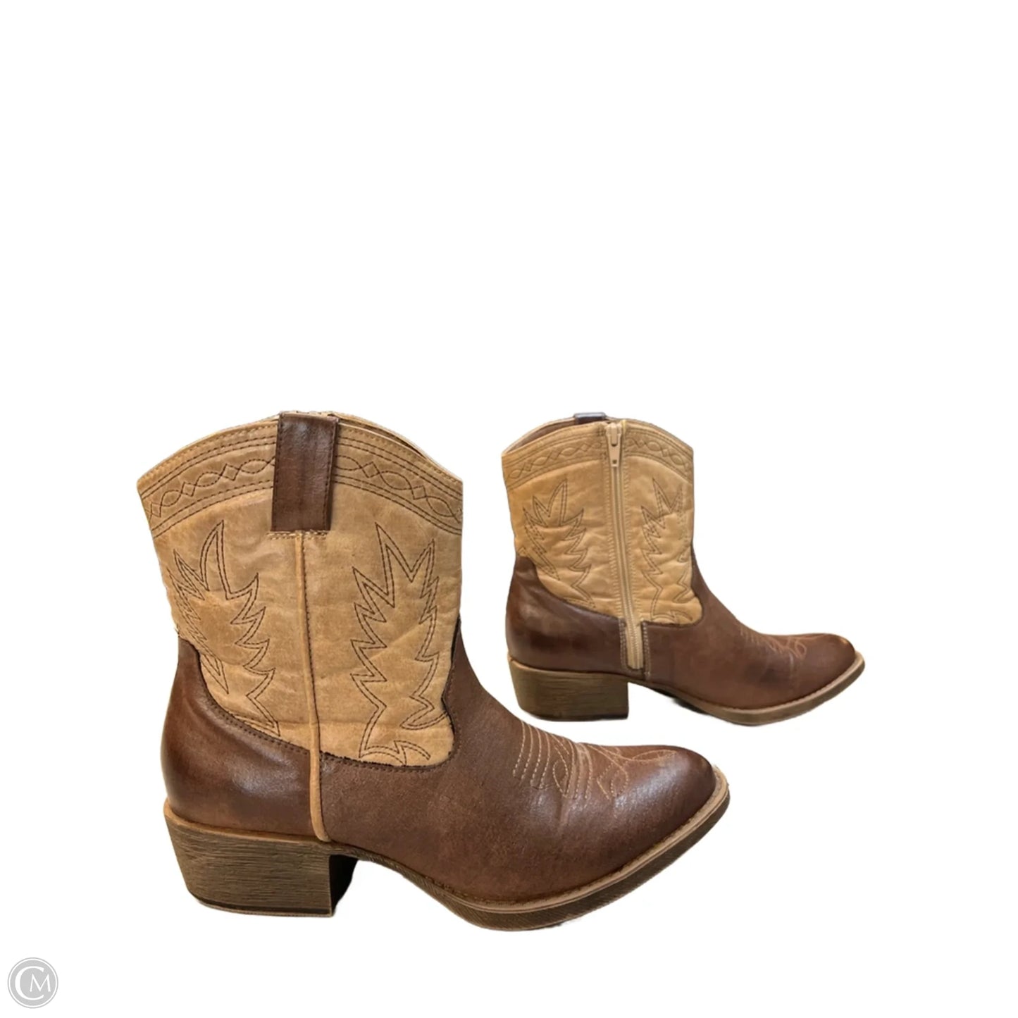 Boots Western By Coconuts In Brown, Size: 8.5