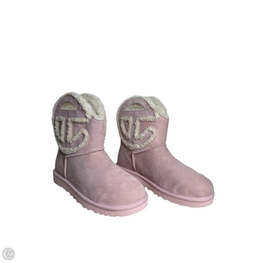 Boots Designer By Ugg In Pink, Size: 7