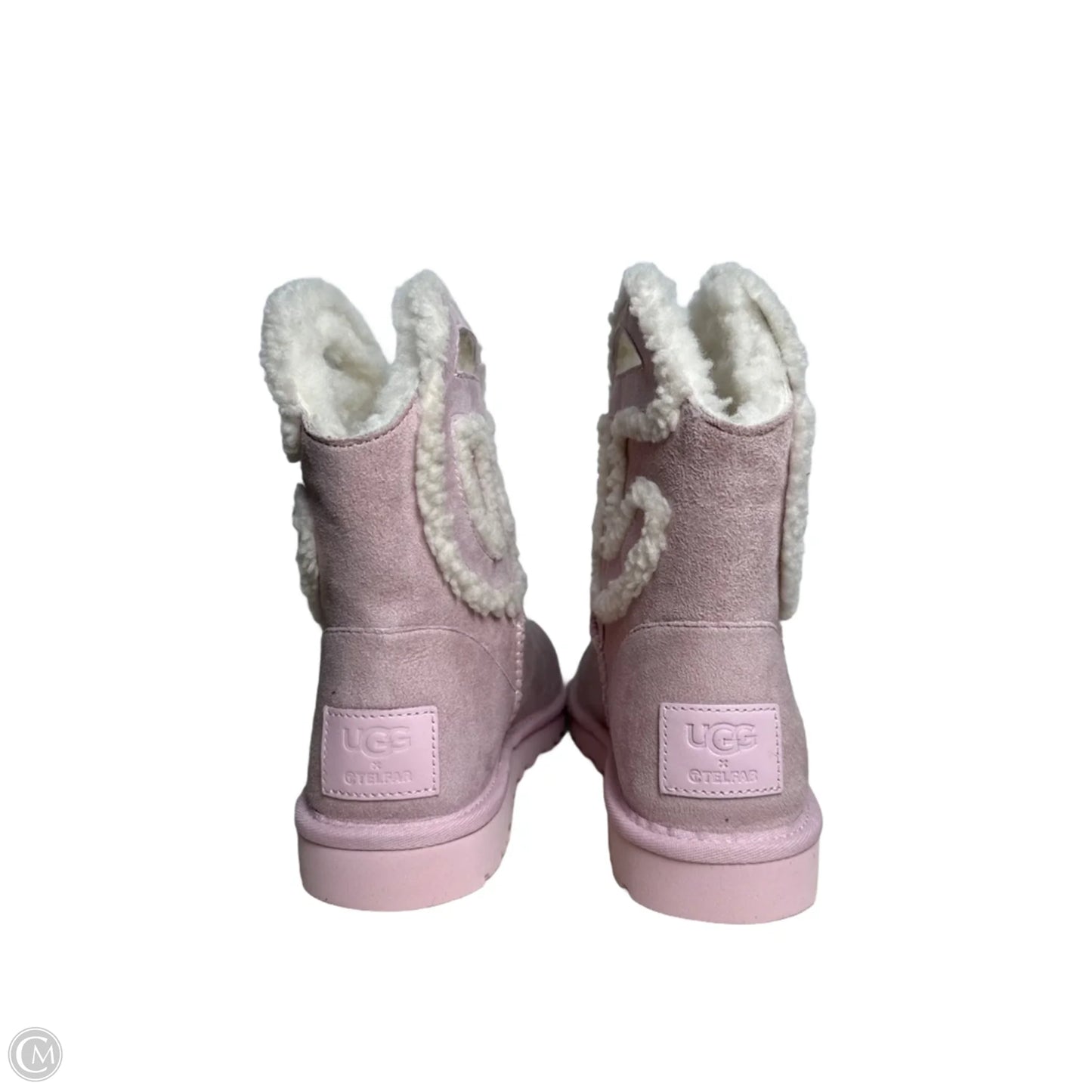 Boots Designer By Ugg In Pink, Size: 7