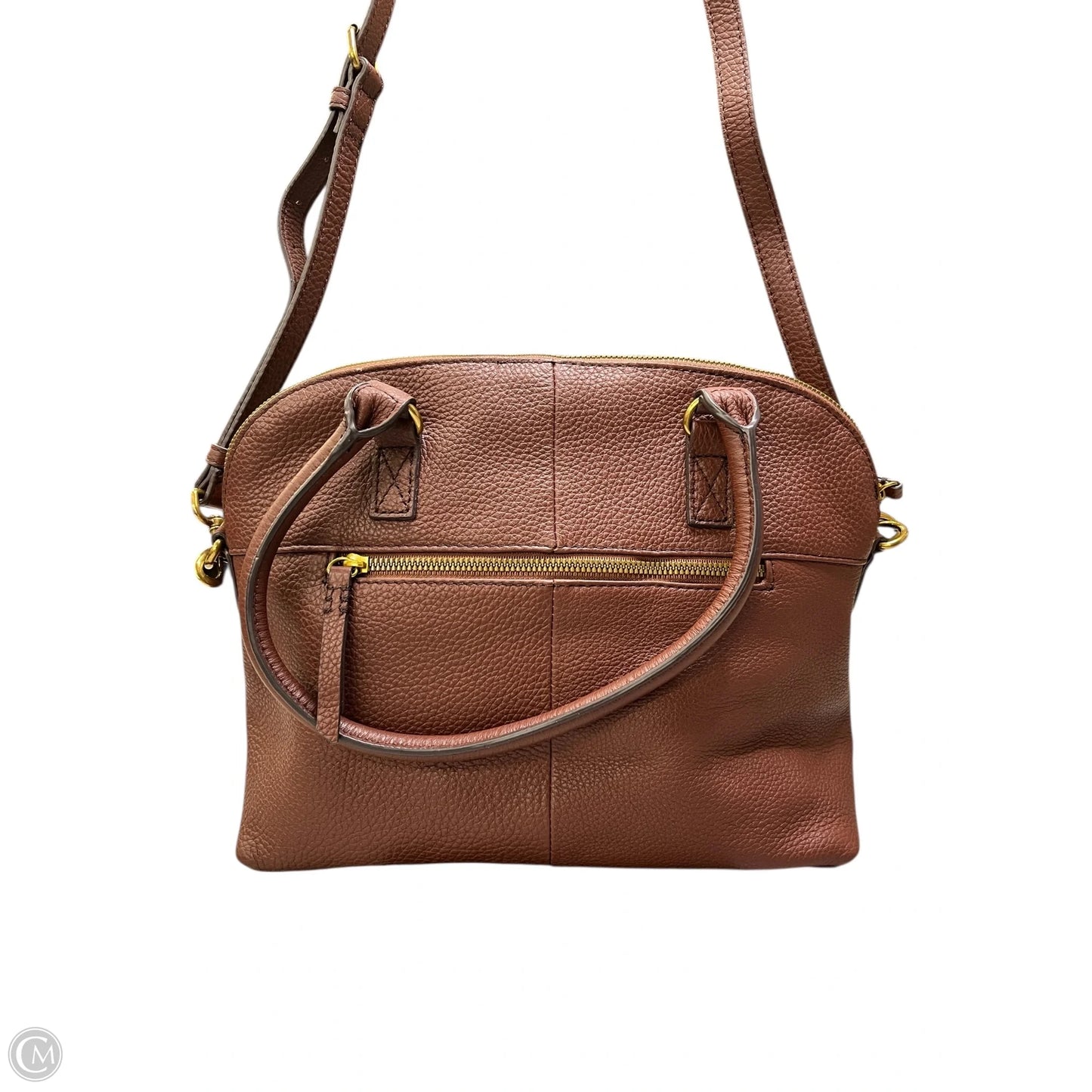 Handbag Leather By American Leather Co, Size: Medium