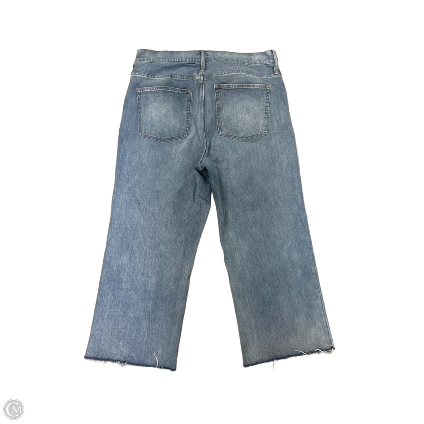 Jeans Wide Leg By J. Crew In Blue Denim, Size: 16
