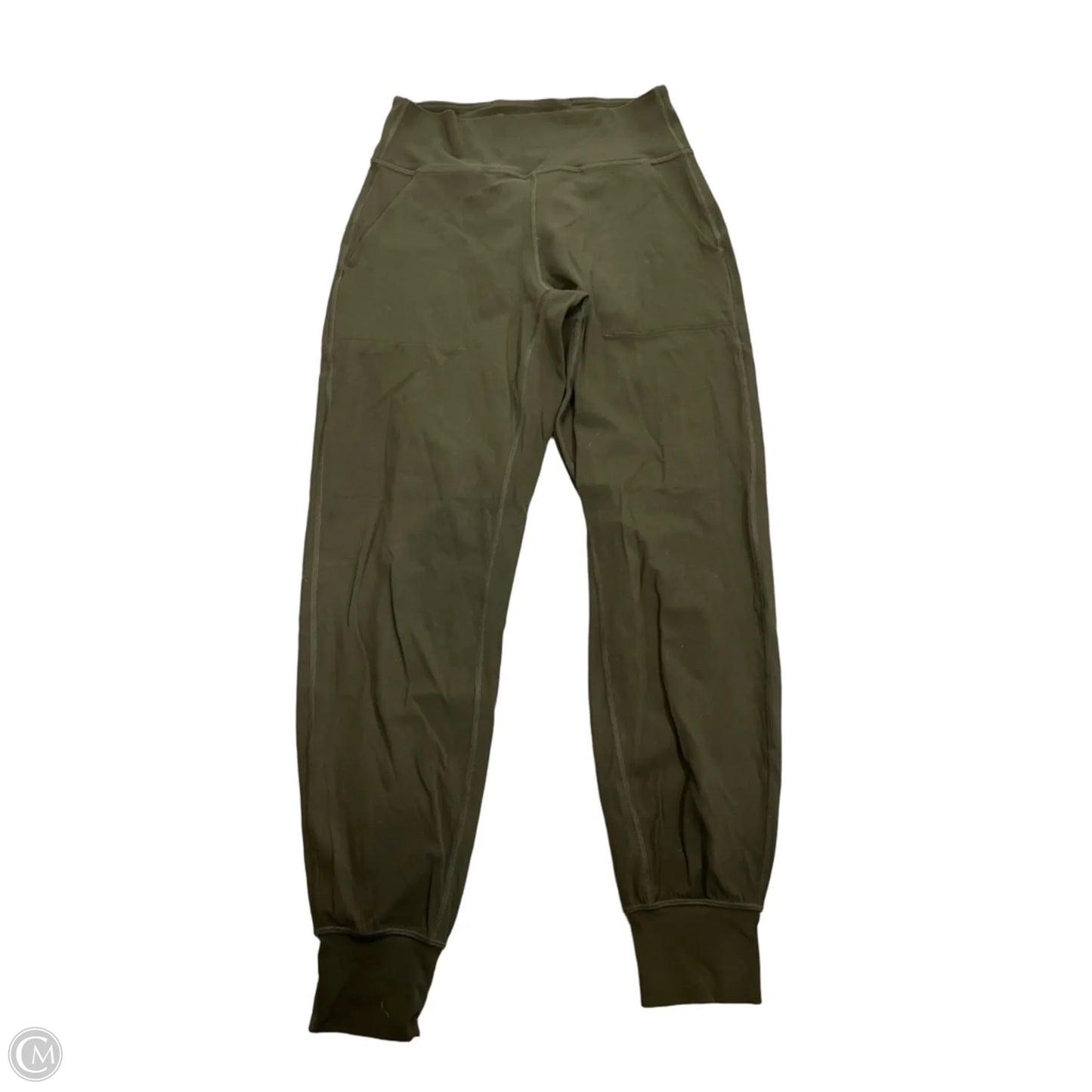 Athletic Pants By Lululemon In Green, Size: S