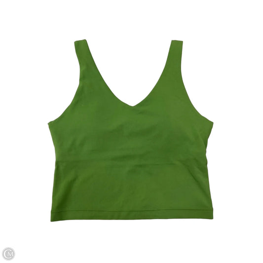 Athletic Bra By Athleta In Green, Size: Xs
