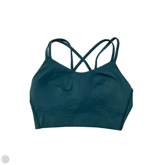 Athletic Bra By Lululemon In Teal, Size: Xs