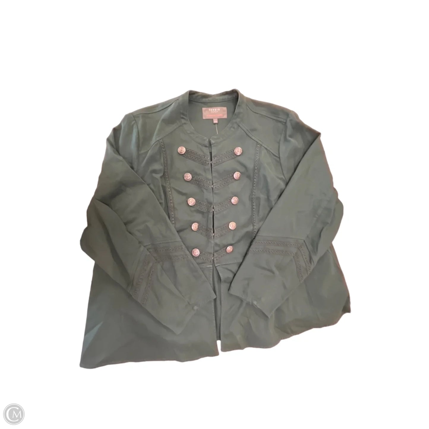 Jacket Other By Torrid In Green, Size: 4x