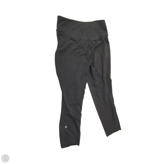 Athletic Leggings Capris By Lululemon In Black, Size: M