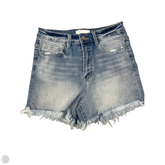Shorts By Vervet In Blue Denim, Size: M