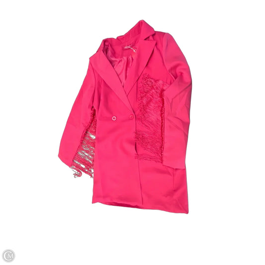 Blazer By Clothes Mentor In Pink, Size: S