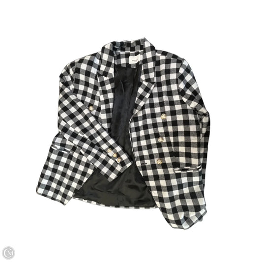 Blazer By Andree By Unit In Black & White, Size: M