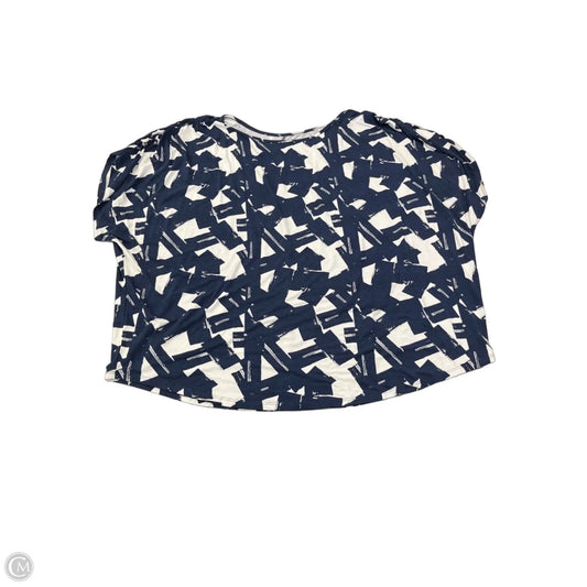 Top Short Sleeve By Universal Standard In Navy, Size: Xl