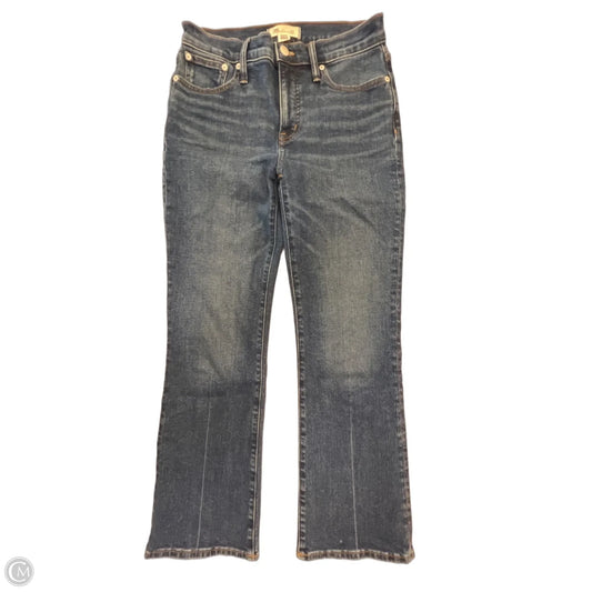 Jeans Boot Cut By Madewell In Blue Denim, Size: 2
