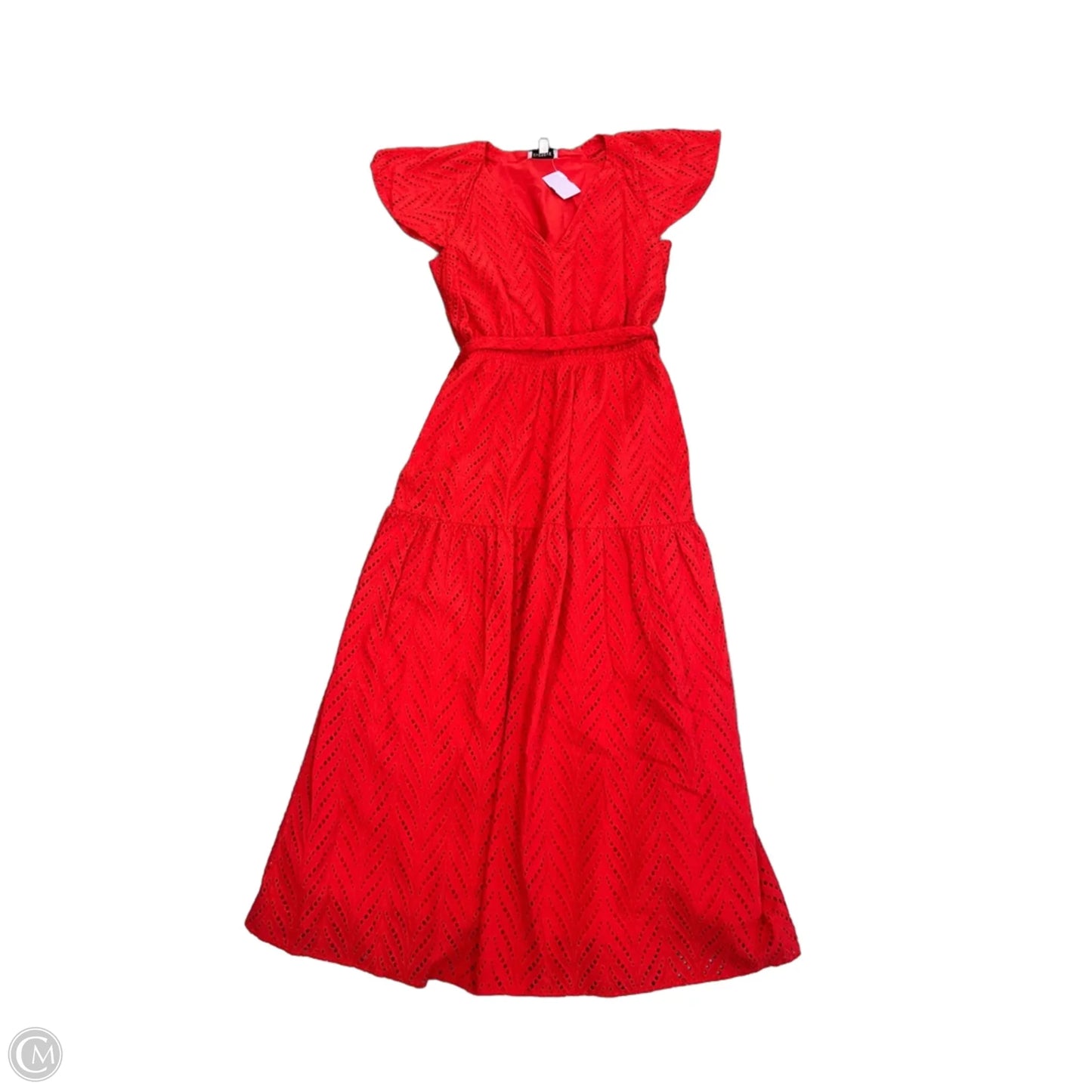 Dress Casual Maxi By Evereve In Red, Size: S