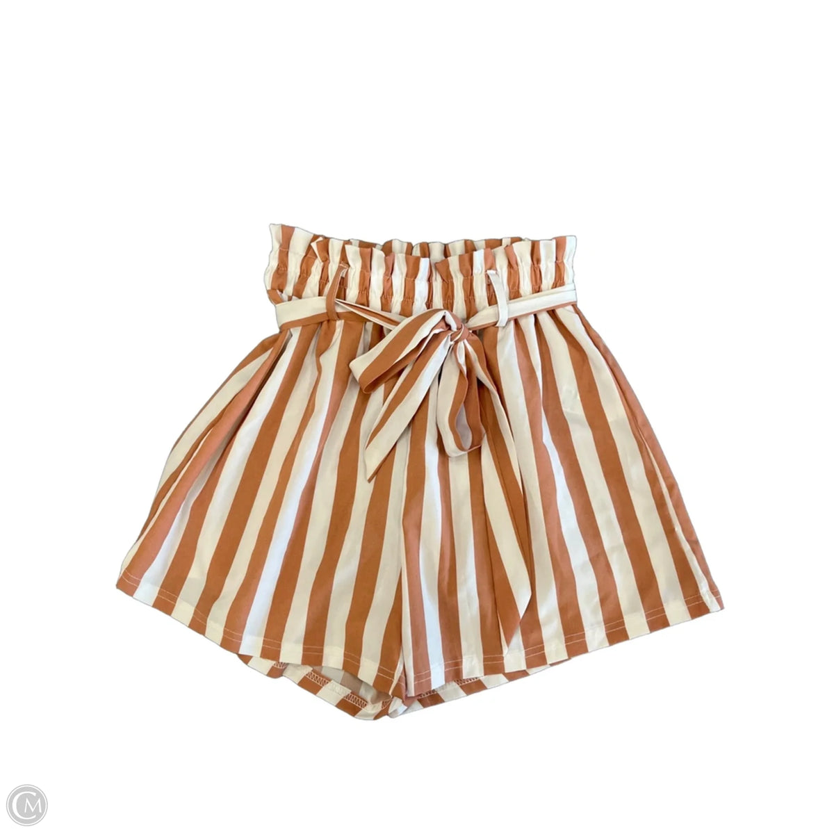 Shorts By Shein In Striped Pattern, Size: M