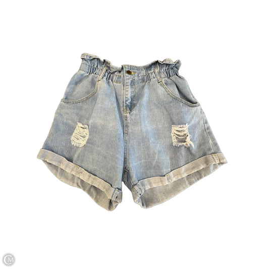 Shorts By Shein In Blue Denim, Size: Xxl