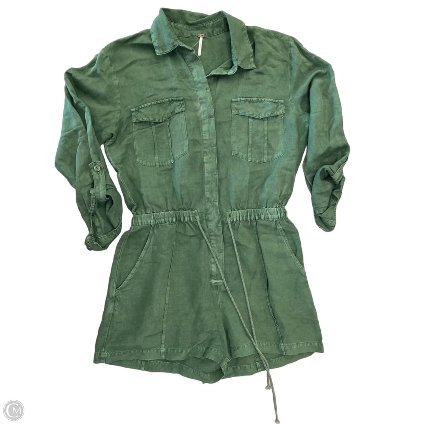 Romper By Clothes Mentor In Green, Size: S