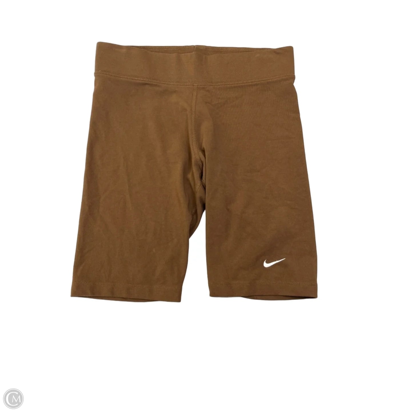 Athletic Shorts By Nike Apparel In Brown, Size: M
