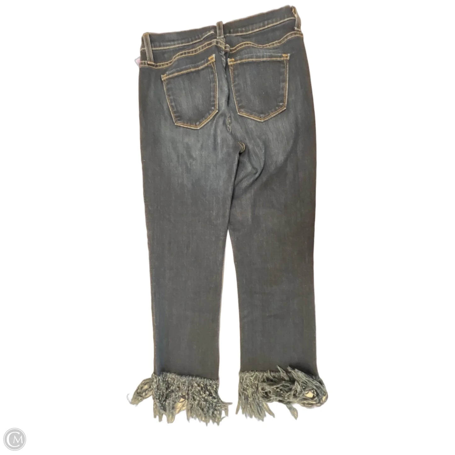Jeans Cropped By Judy Blue In Blue Denim, Size: 8