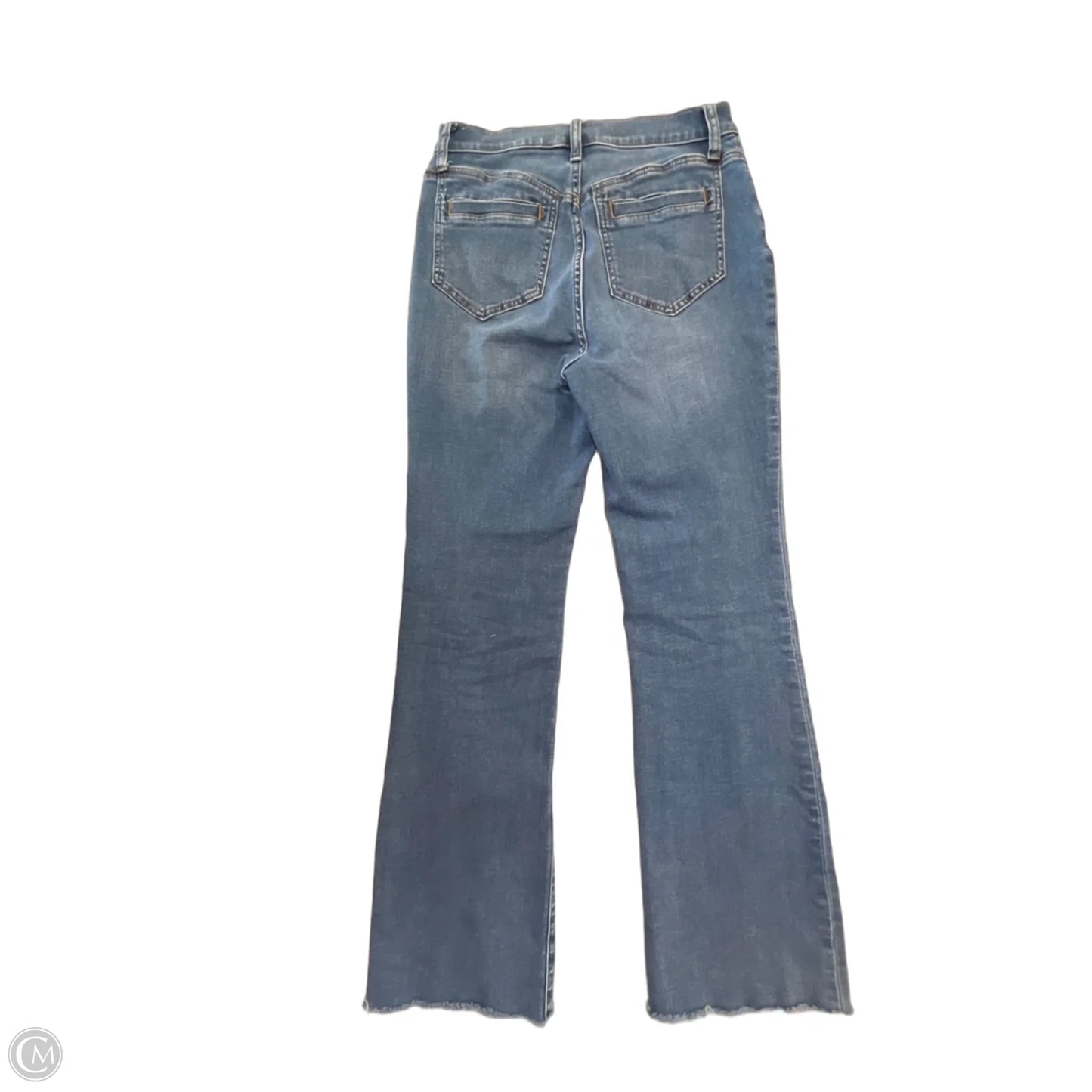 Jeans Flared By Madewell In Blue Denim, Size: 8