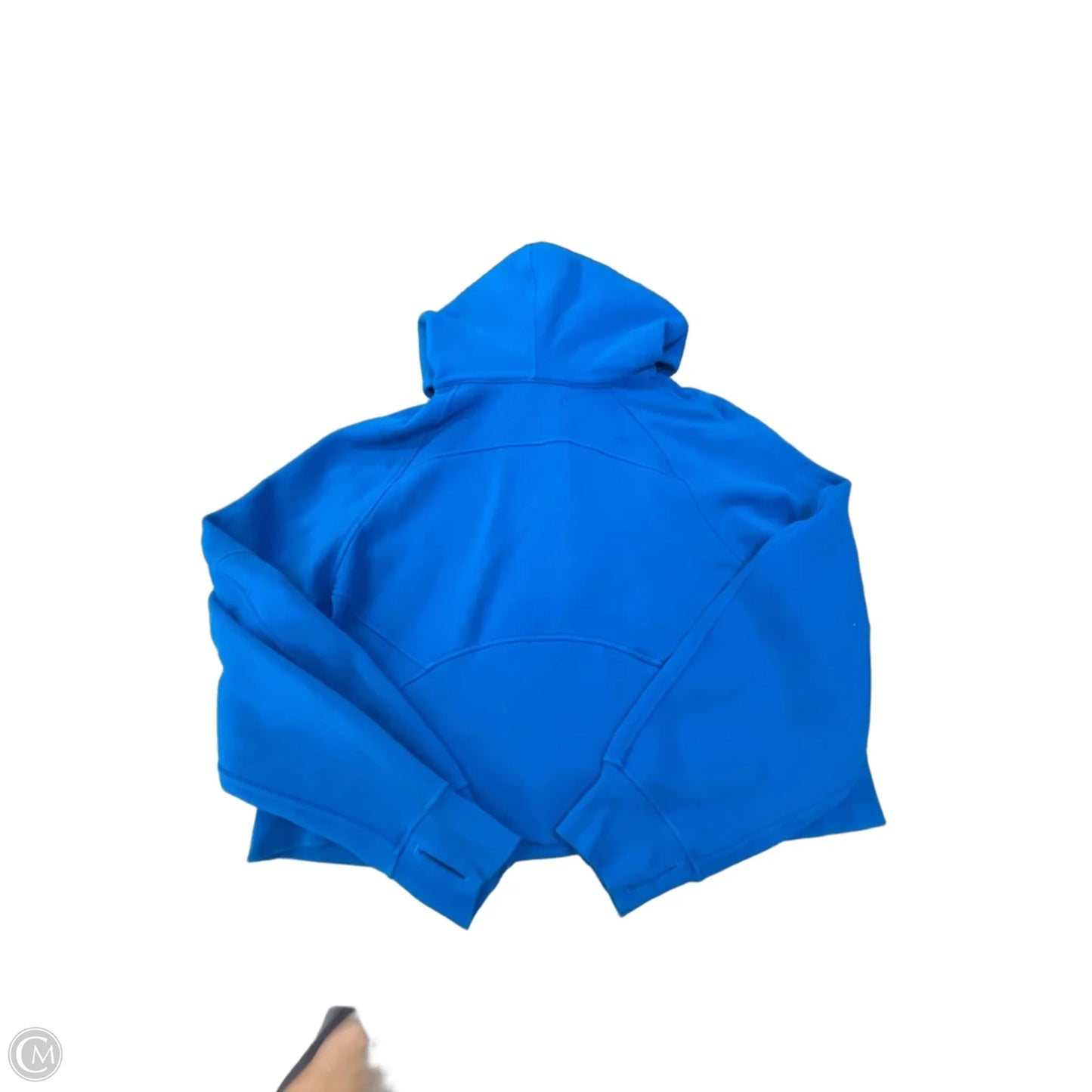 Athletic Jacket By Lululemon In Blue, Size: M