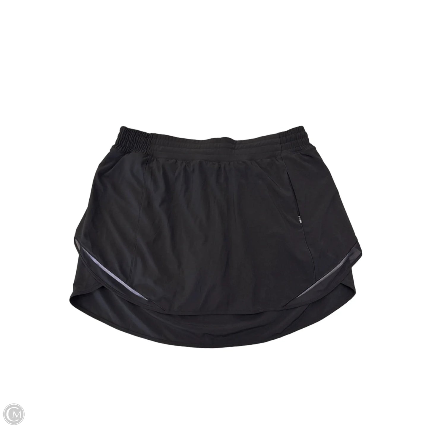 Athletic Skort By Lululemon In Black, Size: Xl