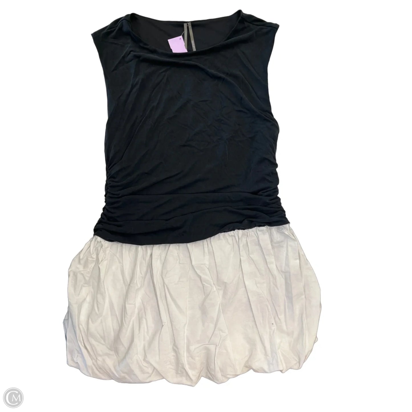 Dress Casual Midi By Anthropologie In Blue & White, Size: Xl