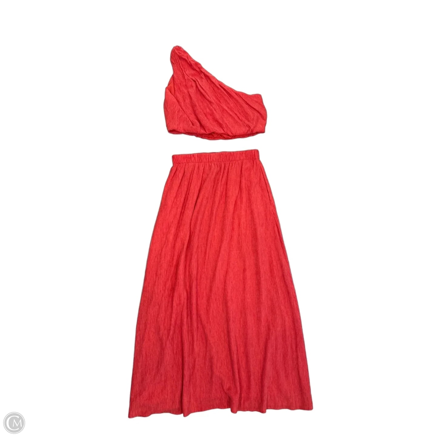 Skirt Set 2pc By Abercrombie And Fitch In Red, Size: L