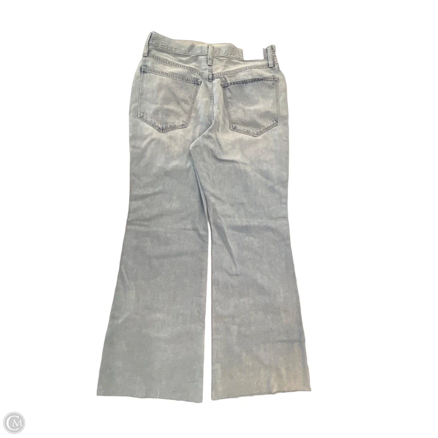 Jeans Flared By Madewell In Blue Denim, Size: 10