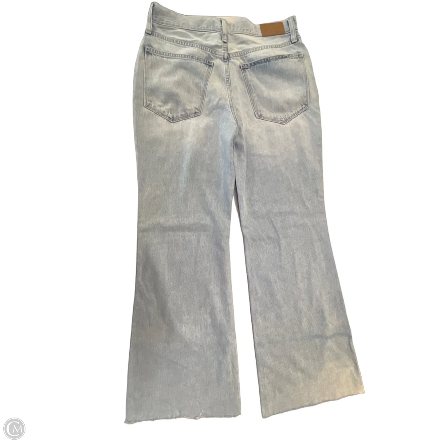 Jeans Flared By Madewell In Blue Denim, Size: 10