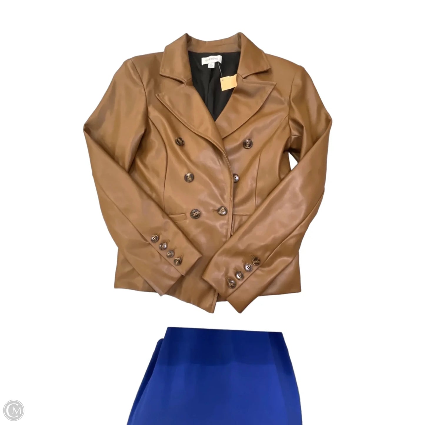 Blazer By Evereve In Brown, Size: Xs