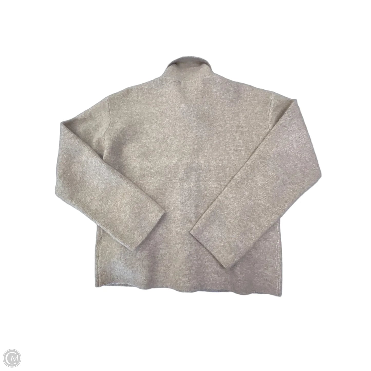 Cardigan By Be Cool In Tan, Size: S