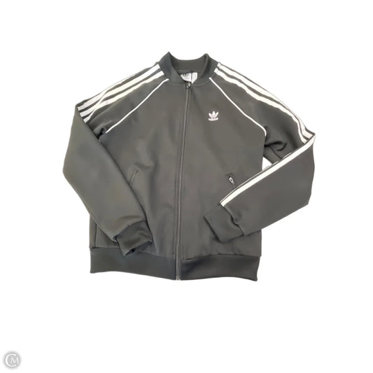 Athletic Jacket By Adidas In Black, Size: S