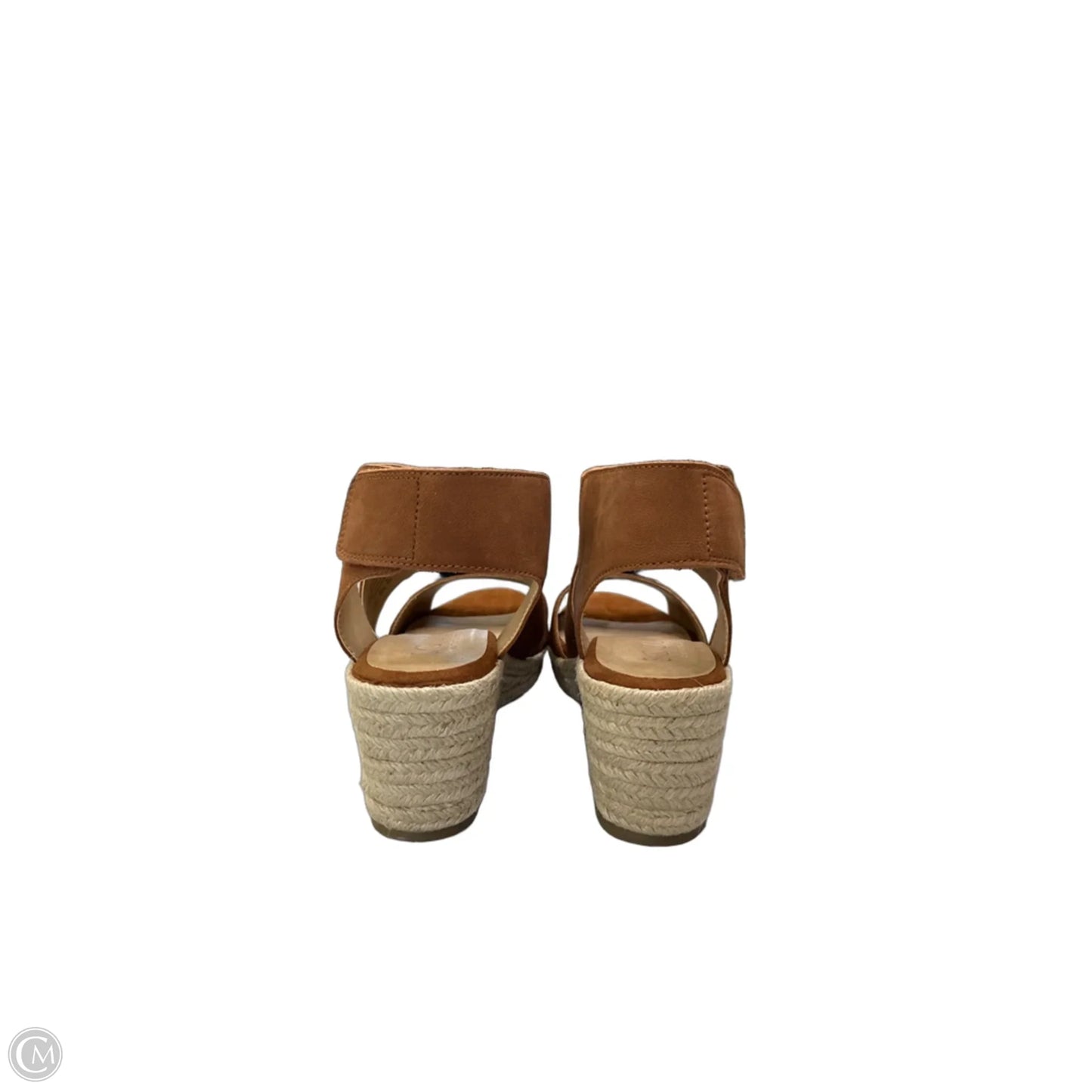 Sandals Heels Wedge By Naturalizer In Brown, Size: 10