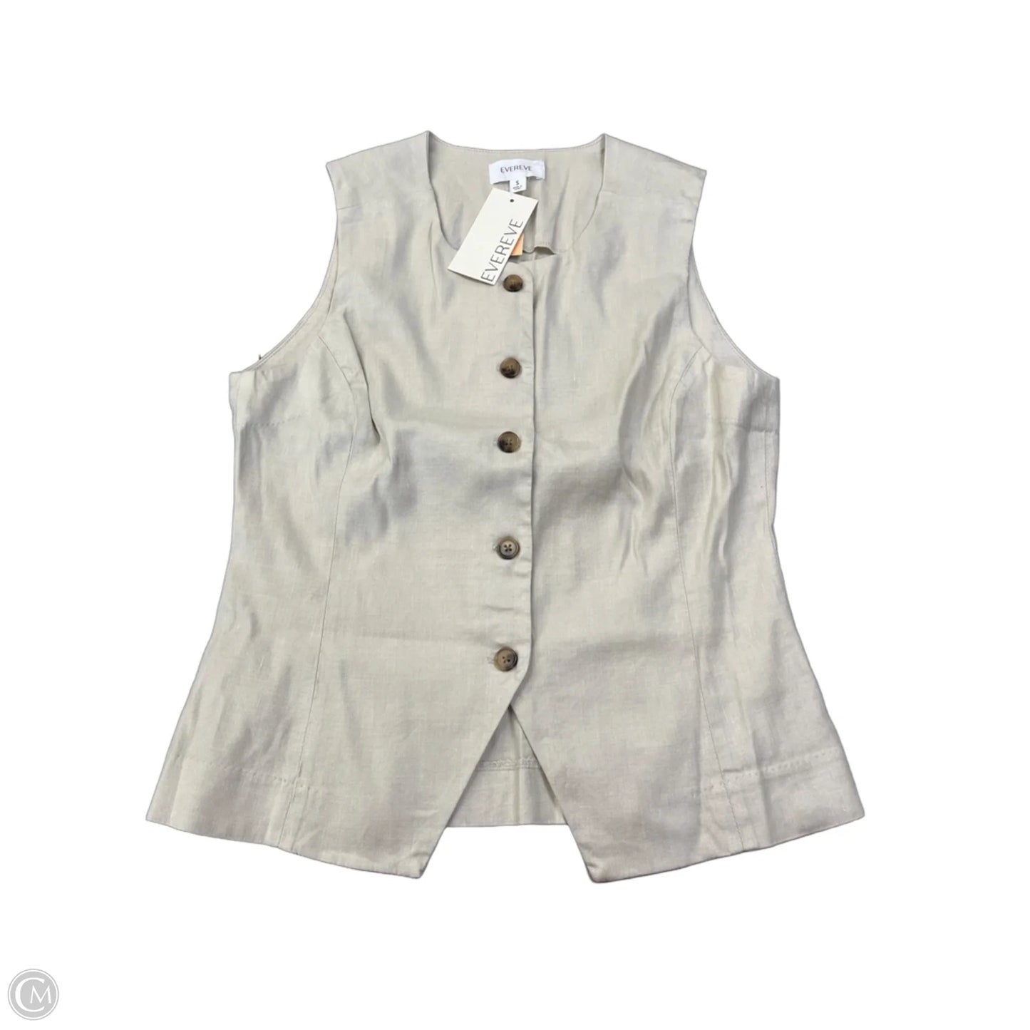 Vest Other By Evereve In Beige, Size: S